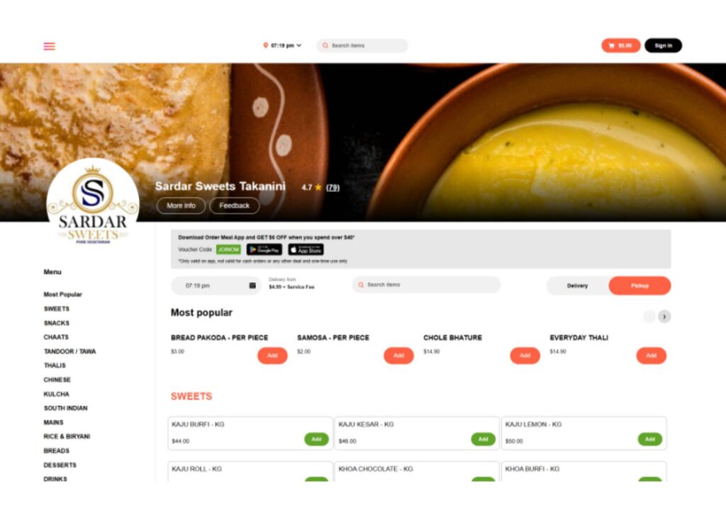 Sardar Sweets